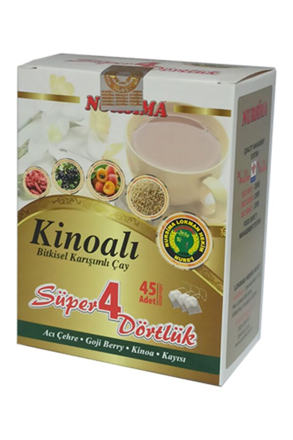 Kinoalı Bitkisel Karışımlı Çay 45 'li Süzen Poşet