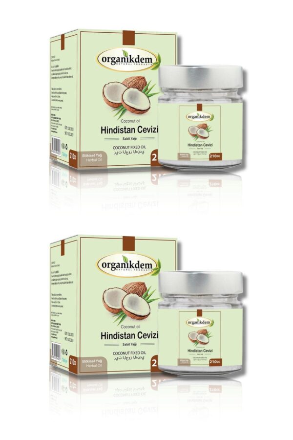 Hindistan Cevizi Yağı 210 ml * 2 Adet