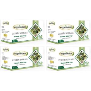 Zeytin Yaprağı Çayı Süzen Poşet 20li X 4 Paket