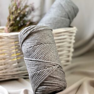2 mm - 200 gr Polyester (PP) Makrome İpi Polyester Makrome İp Supla İp Ve Çanta İpliği