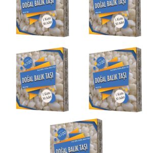 Doğal Balık Taşı 150 Adet 5 Kutu 5 Set